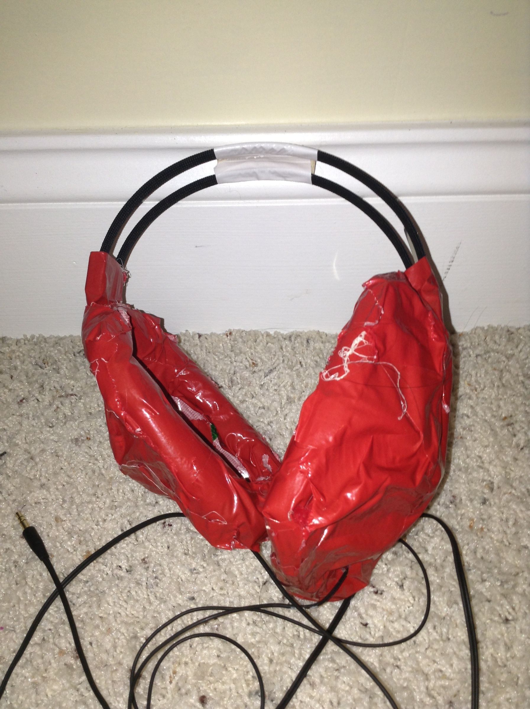 Duck Tape Headphones