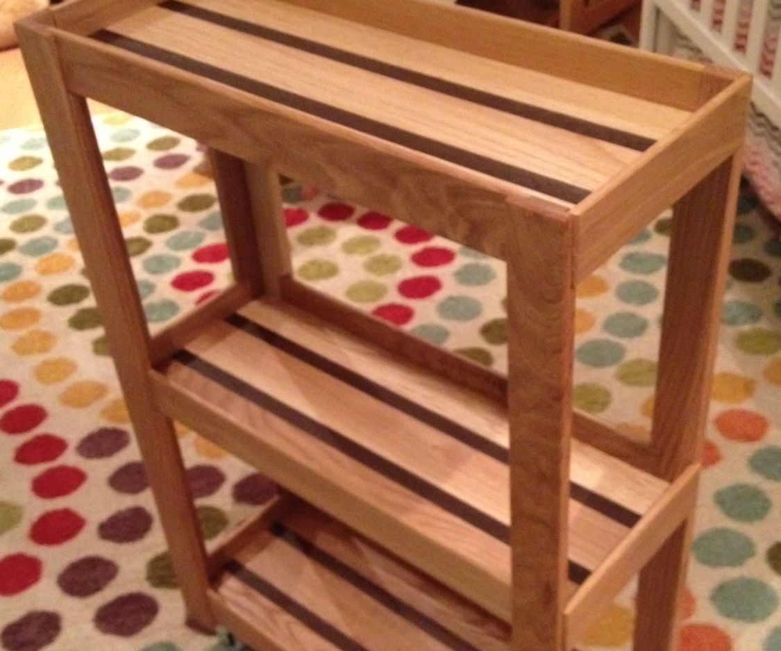 Rolling Cart(s) From Leftover Hardwood Flooring