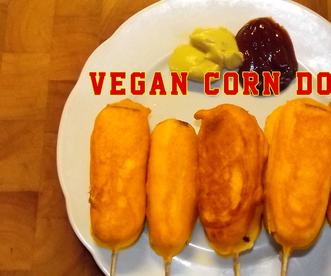 Vegan Corn Dogs