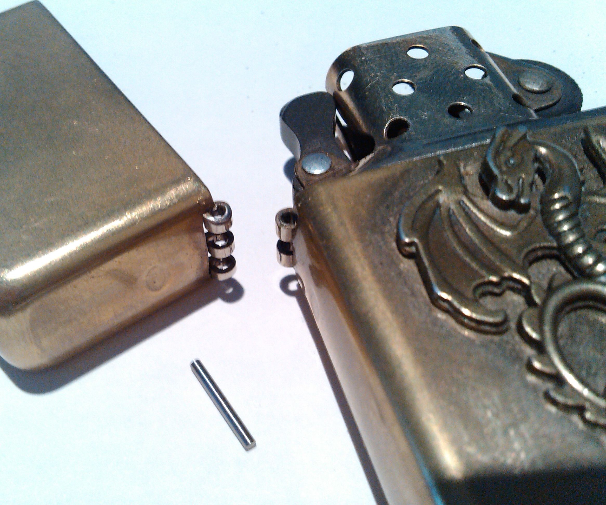 Titan Hinge Pin for Petrol Lighters