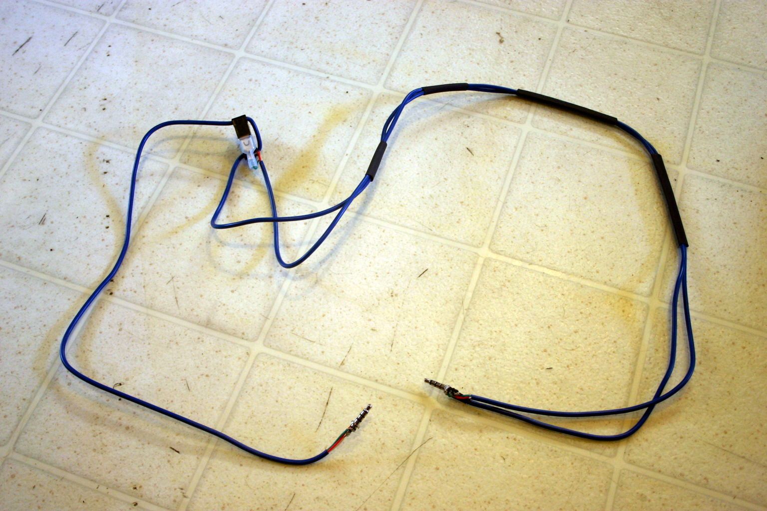 Make Your Own 3.5mm 4 Pole Jack With Button for Autocom 200