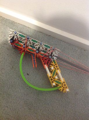 KNEX ULTRA PISTOL (PUSH DOWN GUN