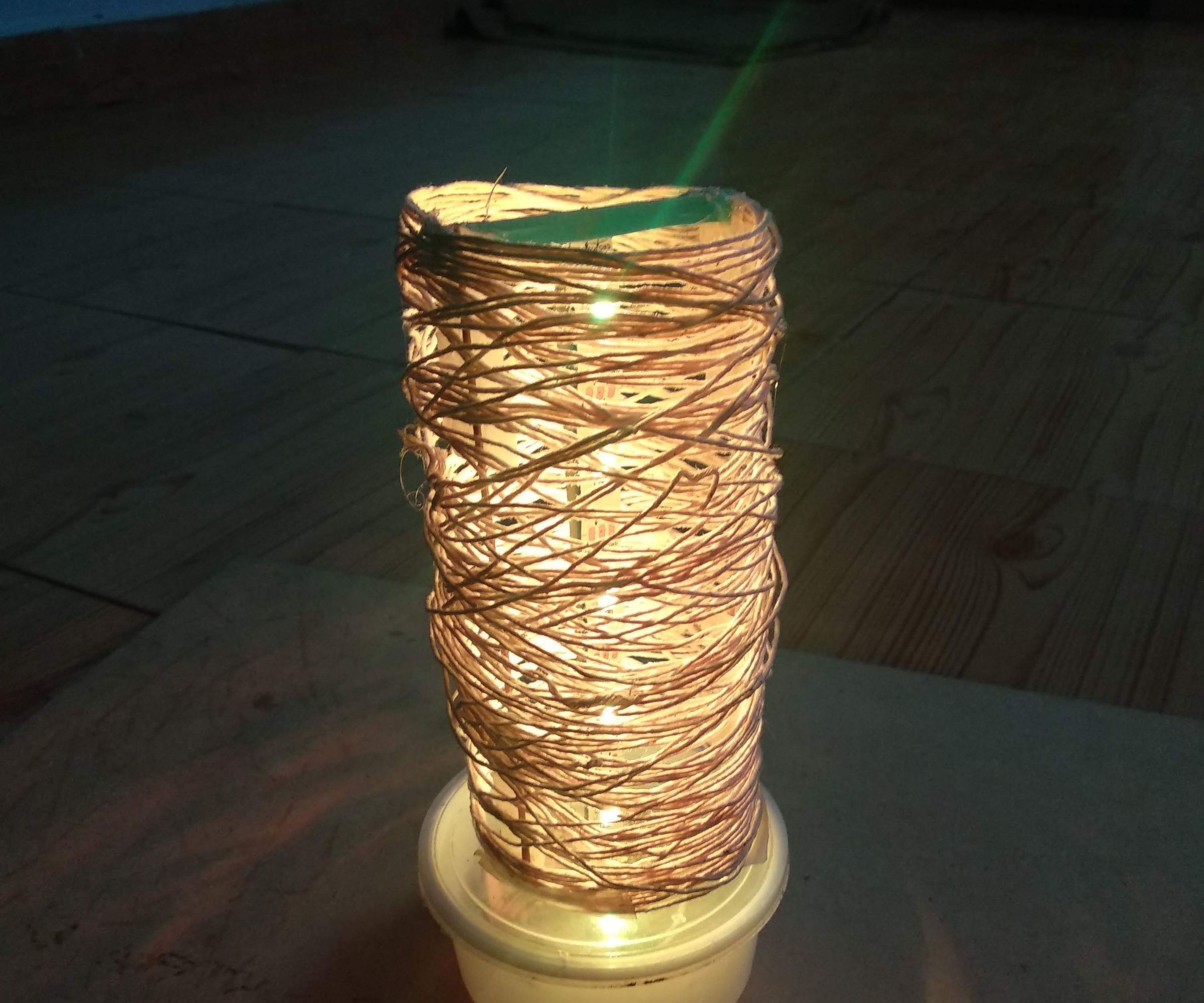 The Mummy Lamp - WiFi Controlled Smart Lamp