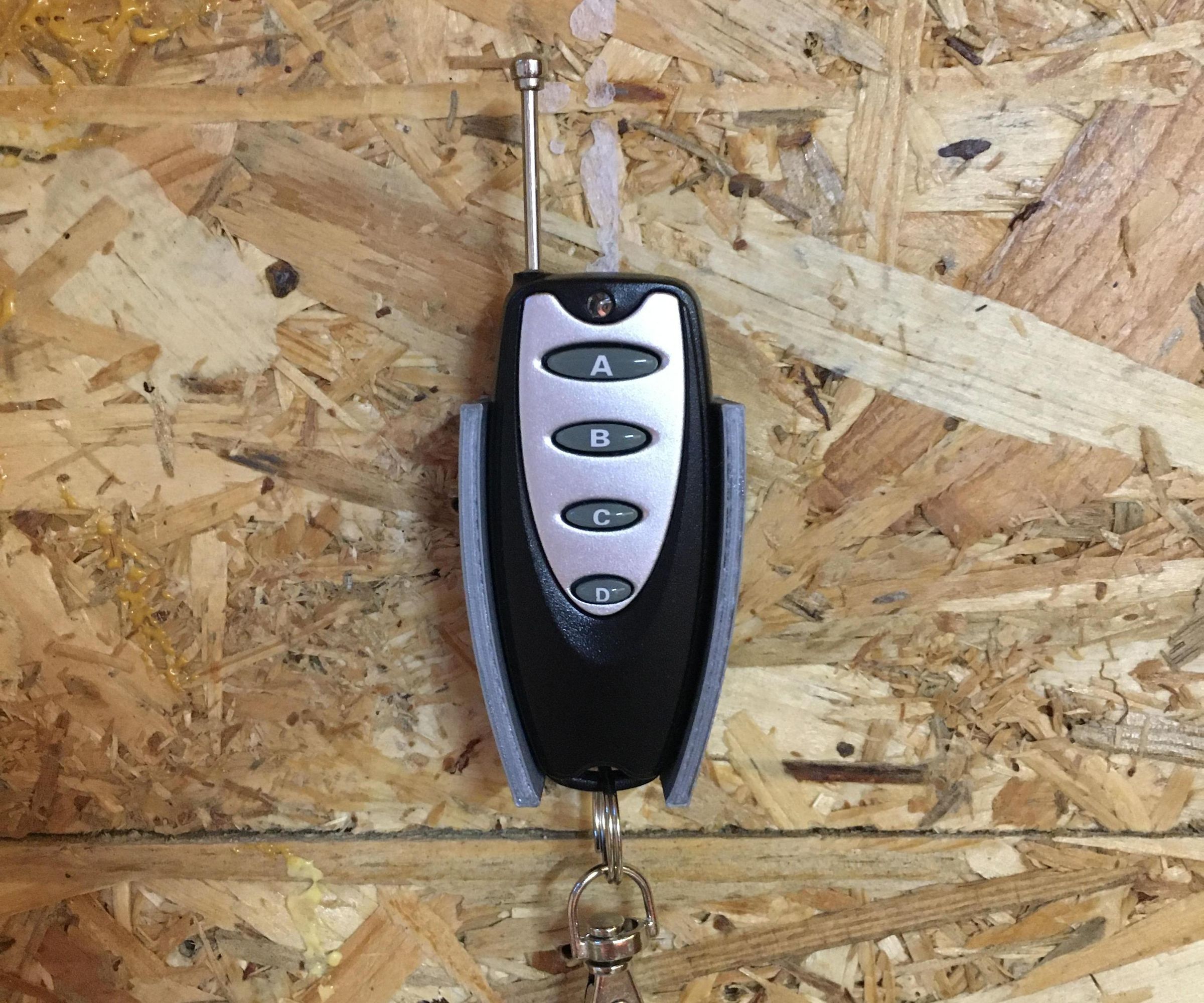 RF Remote Control Holder