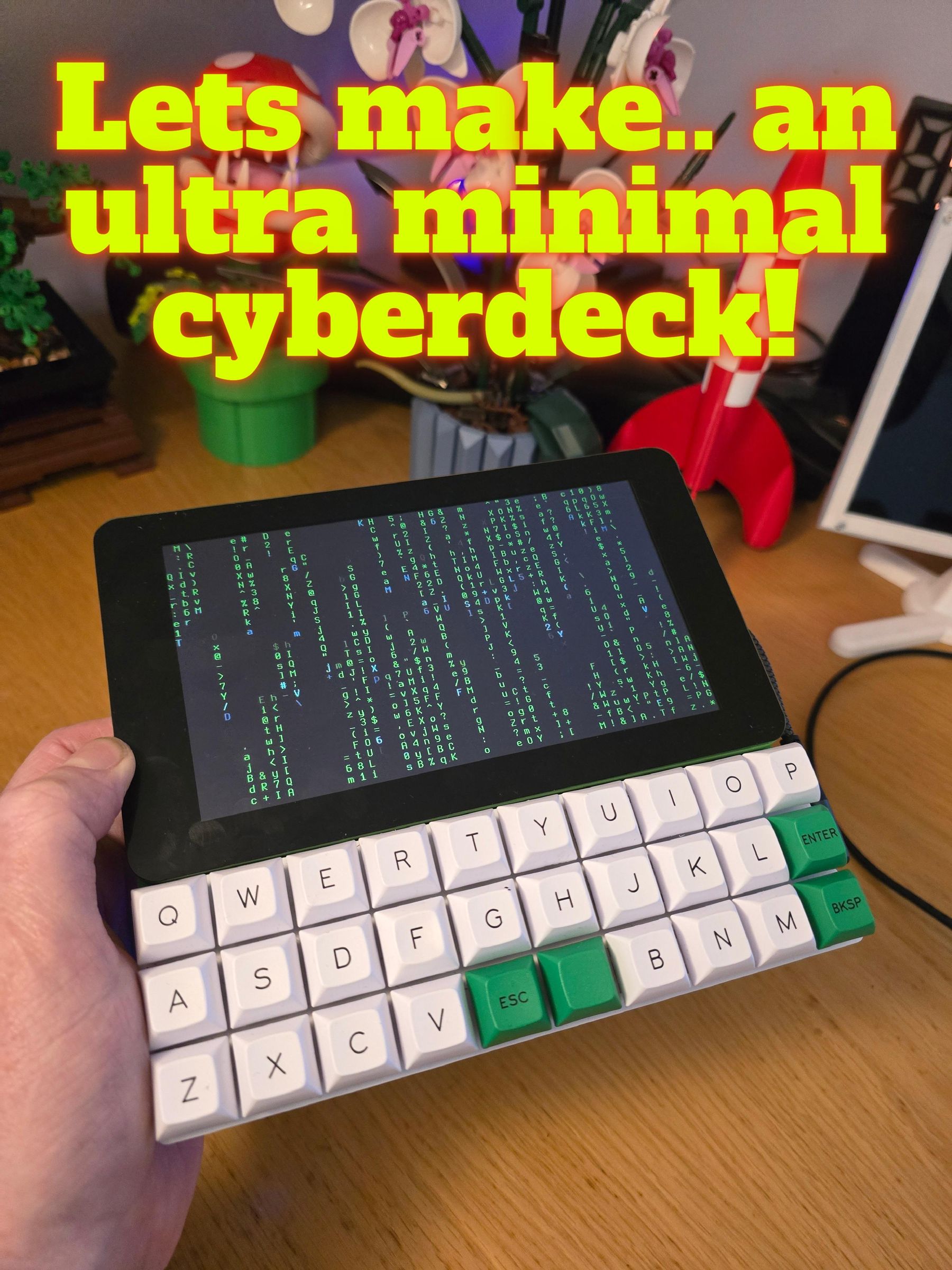 Ultra Minimal Cyberdeck : 6 Steps (with Pictures) - Instructables