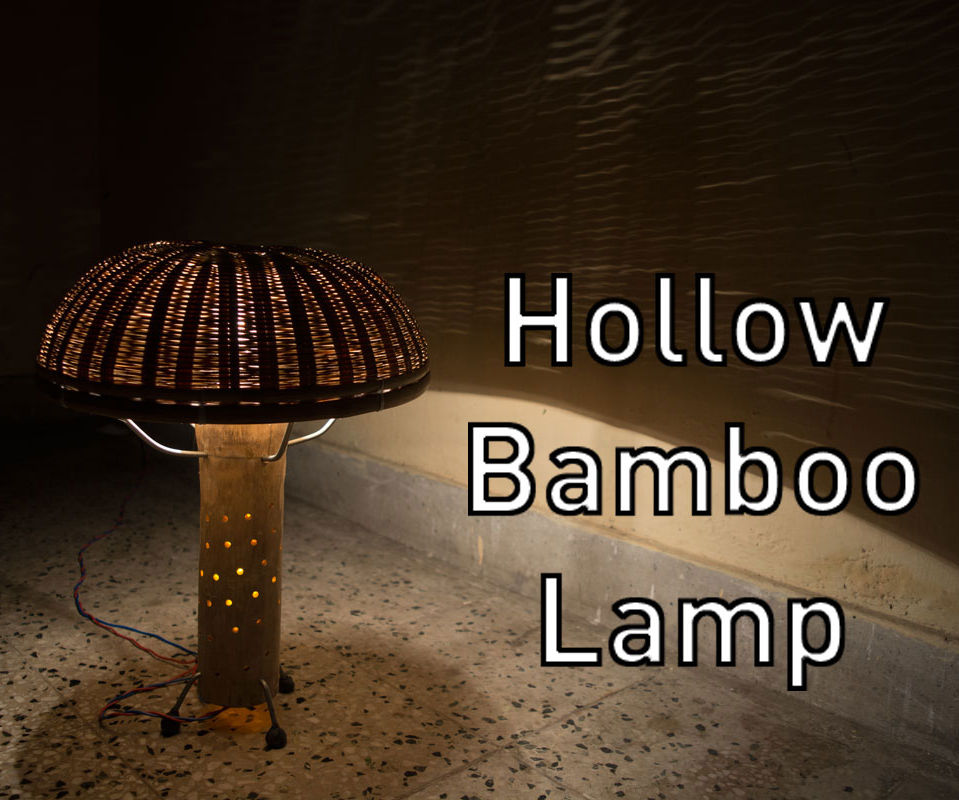 Hollow Bamboo Lamp