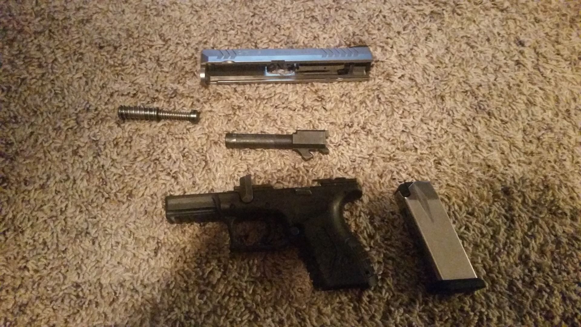 Reassembly of a Springfield XDM 4 Steps Instructables