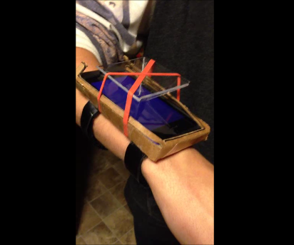 Portable Holographic Displayer (Holo-Watch)