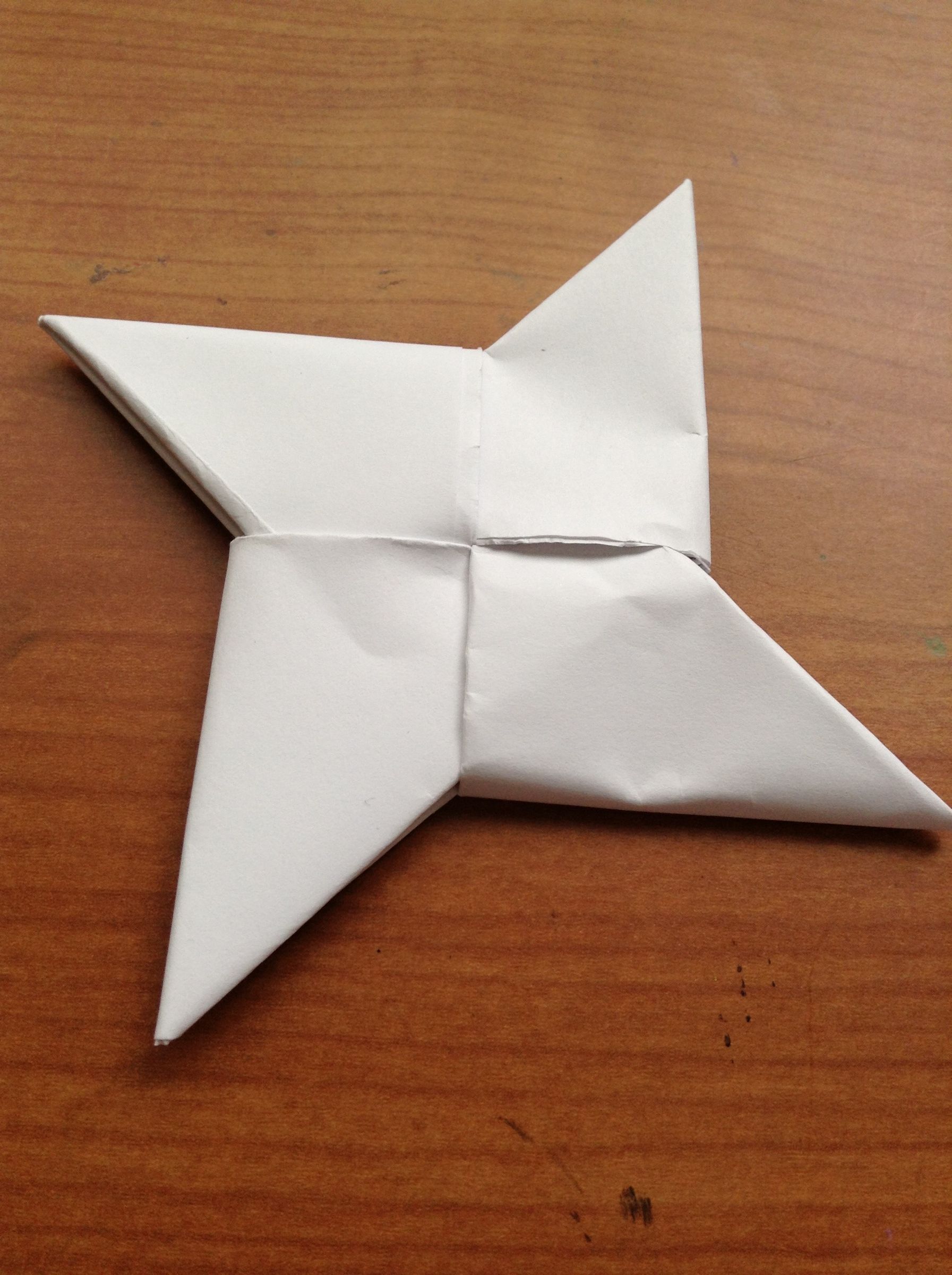 How to make a ninja star