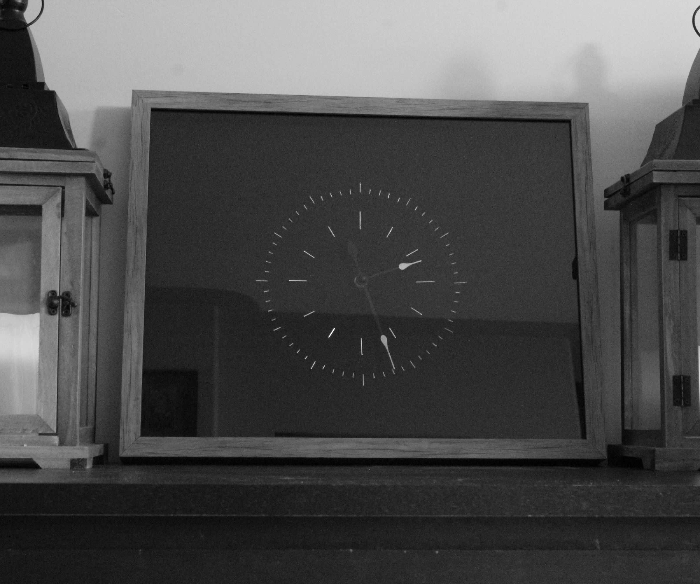 Shadowbox Clock