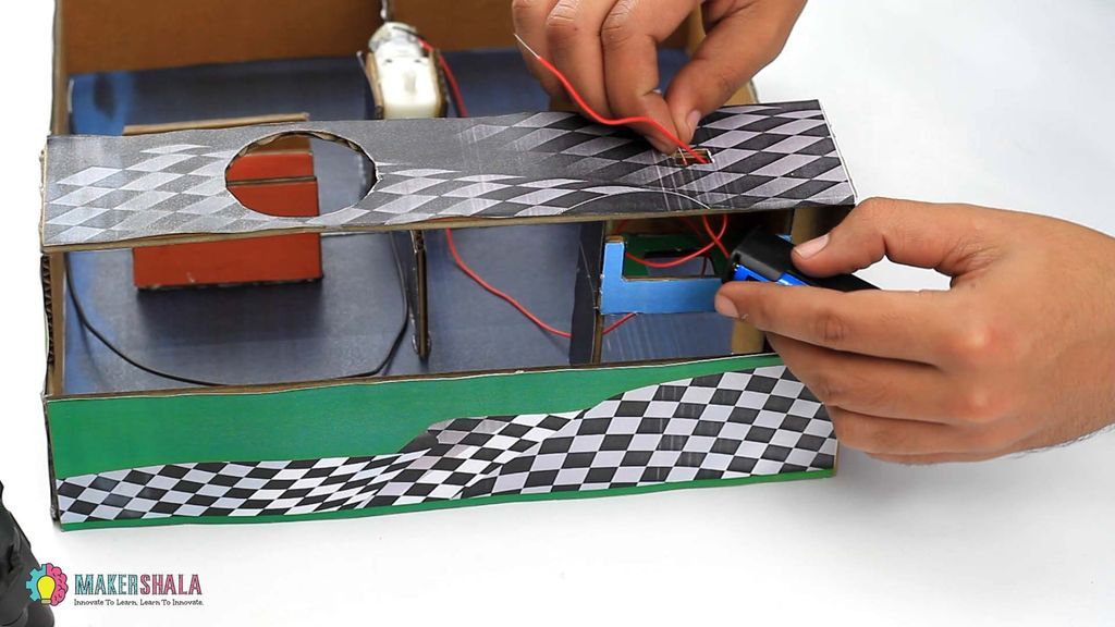 Take the Switch and Connect It to the Wires.