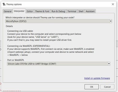 ESP32 – Getting Started MicroPython -- on Board Blink LED : 11 Steps ...