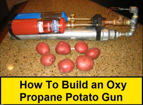 Oxy-Propane Potato Gun on Steroids