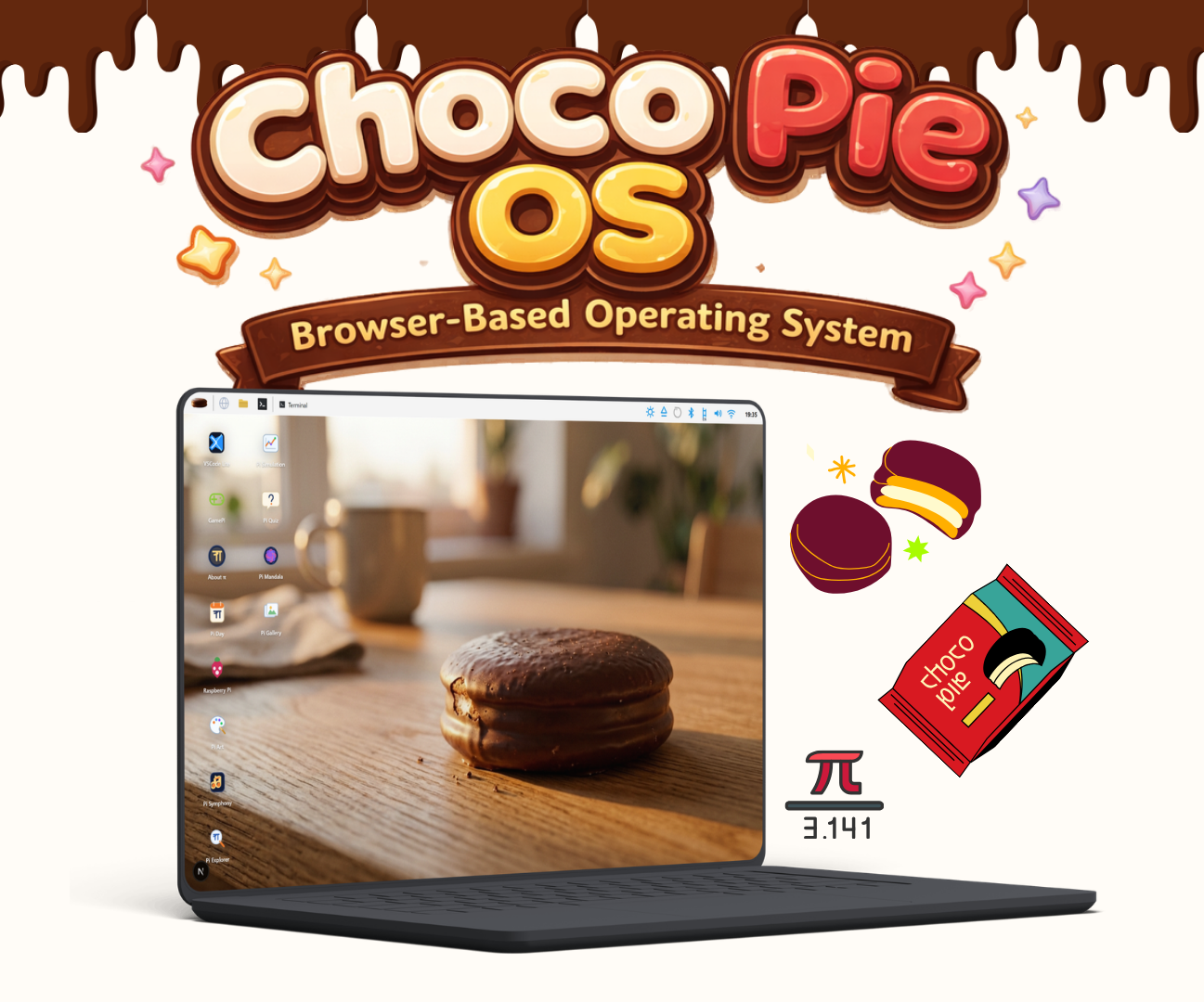 Choco Pie OS: a Browser-Based Operating System