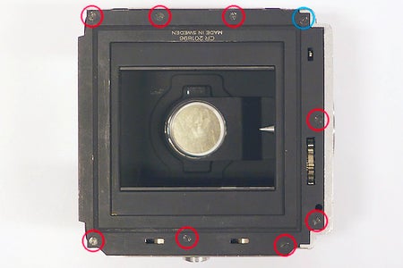 Remove Light Seal, Clips and Spring Rods