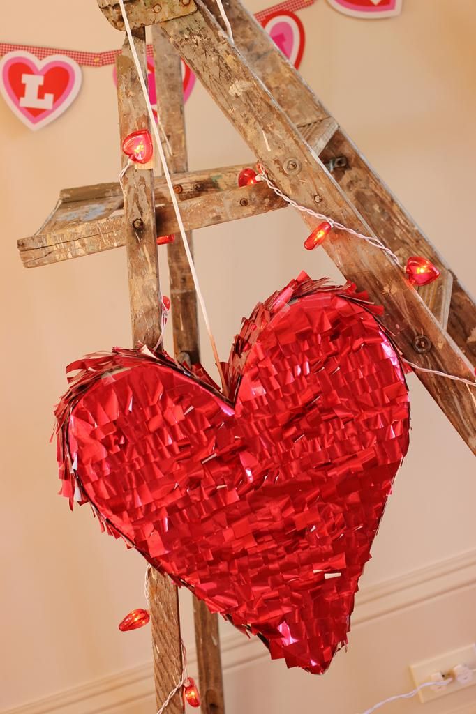 Valentine's Heart Pinata (recycled Style)