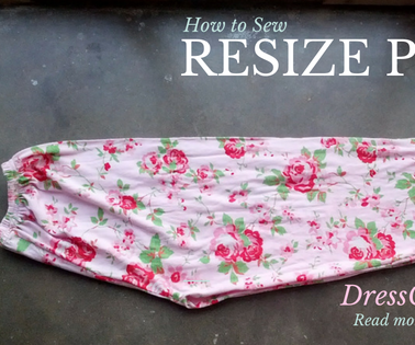 Resize Pajama Pants