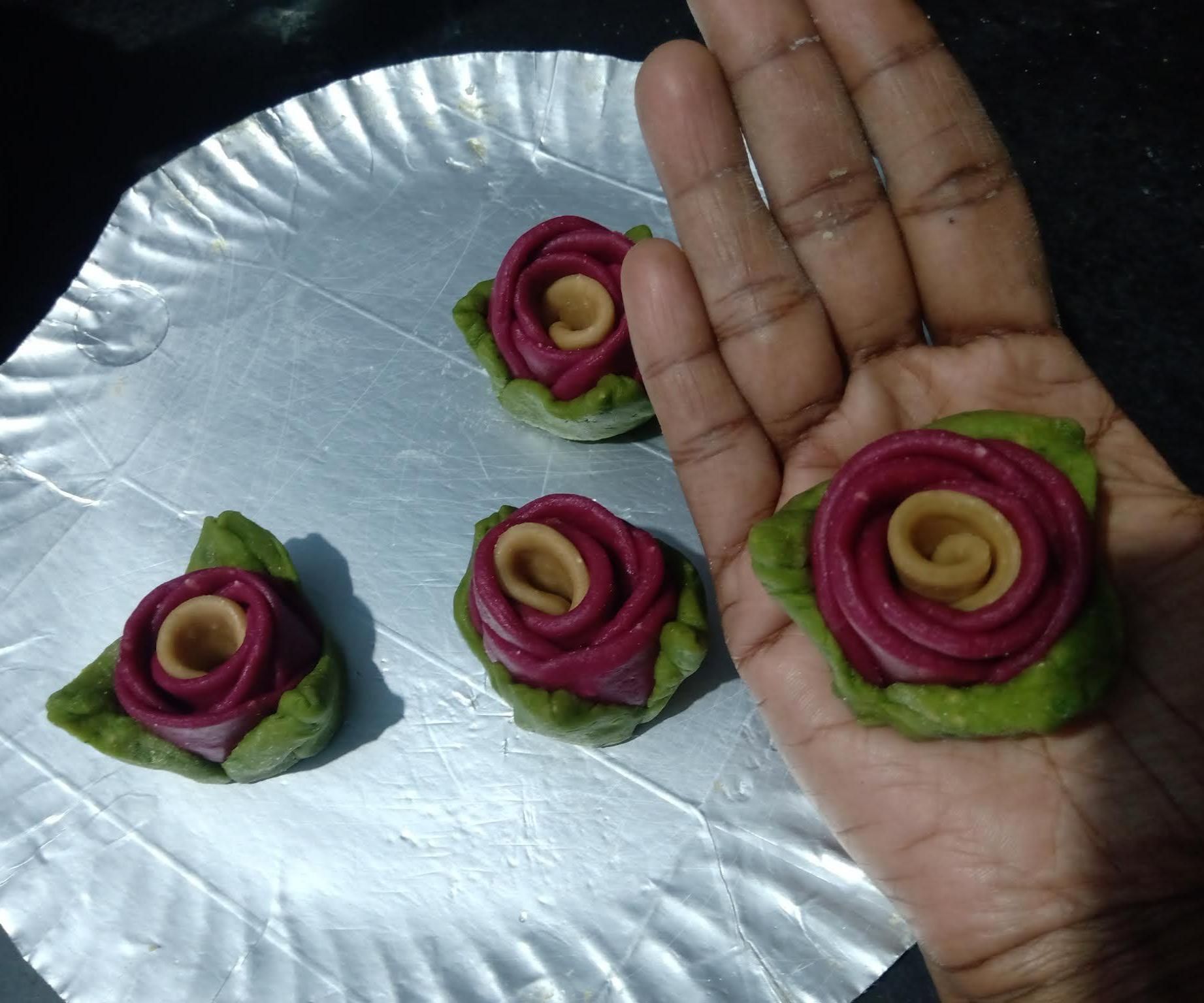 Purple Rose Wheat Buns(No MAIDA, Fiber Rich Nutrients) 