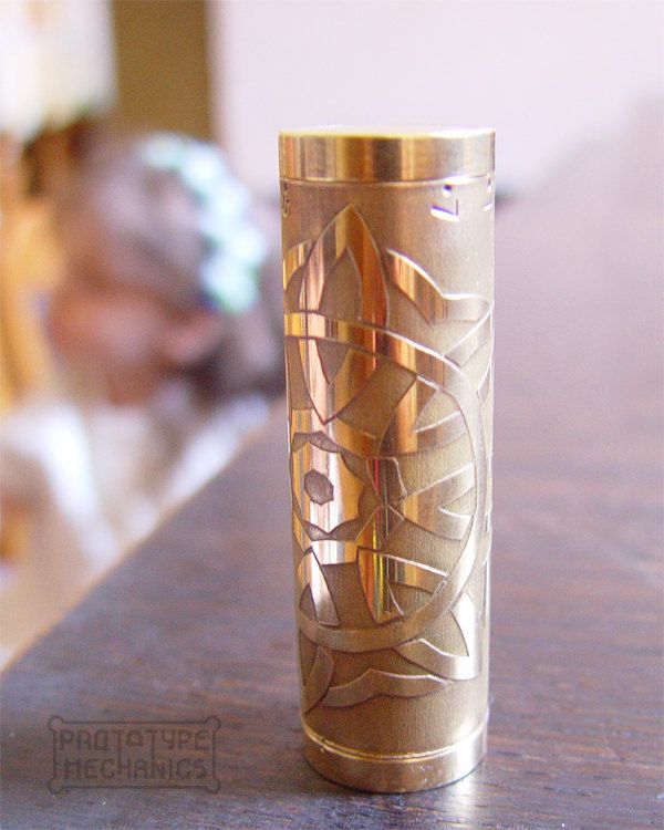 Steampunk Wallet With Secret Mechanical Lock. Cryptex Type_b