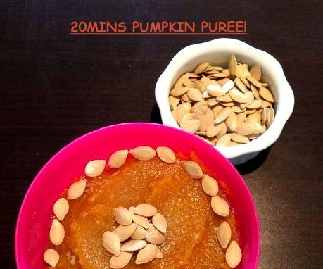 20 Minute Pumpkin Puree