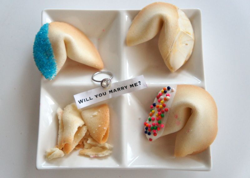 How to Propose With a Fortune Cookie