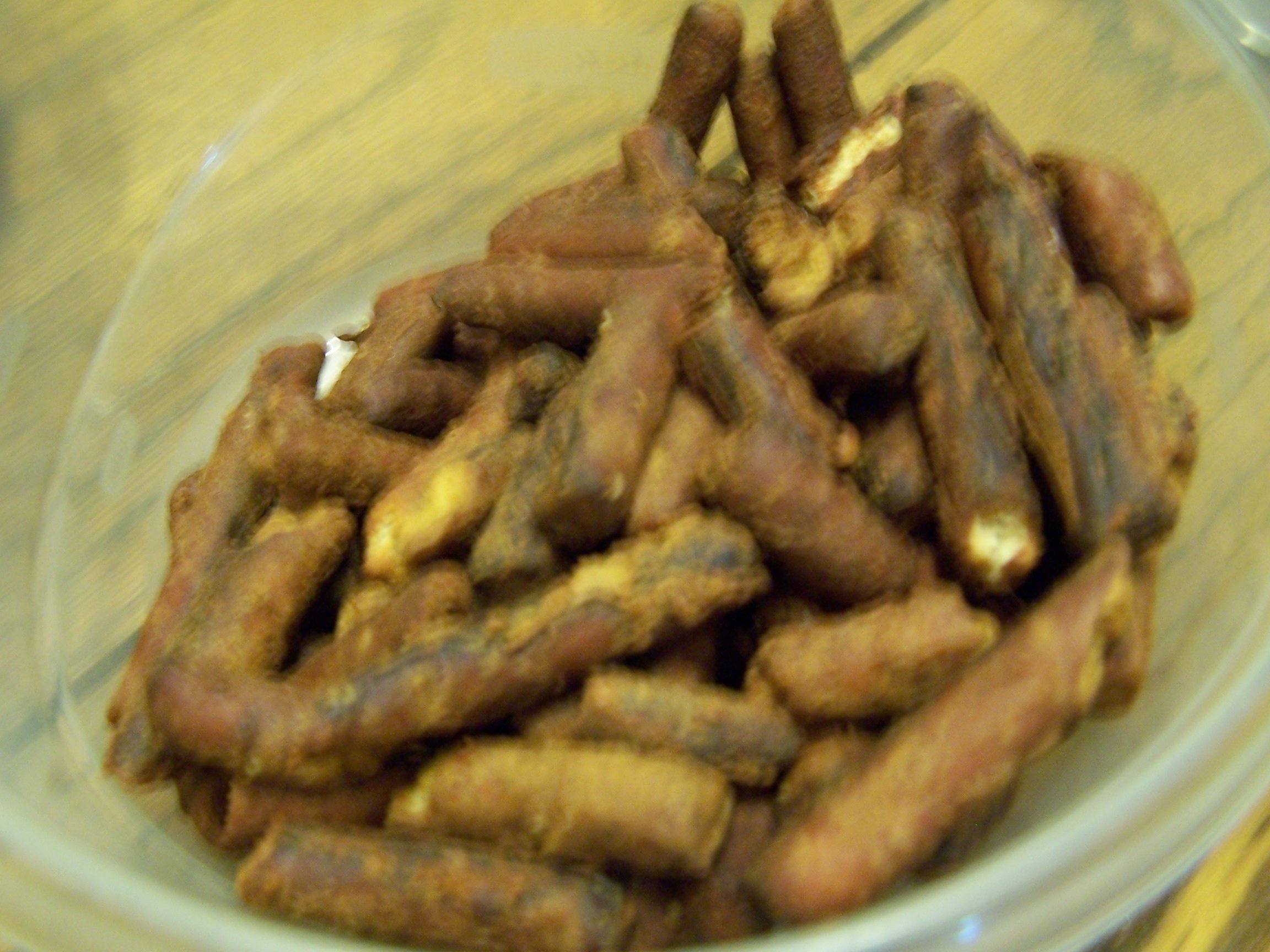 Flavored Pretzel Pieces