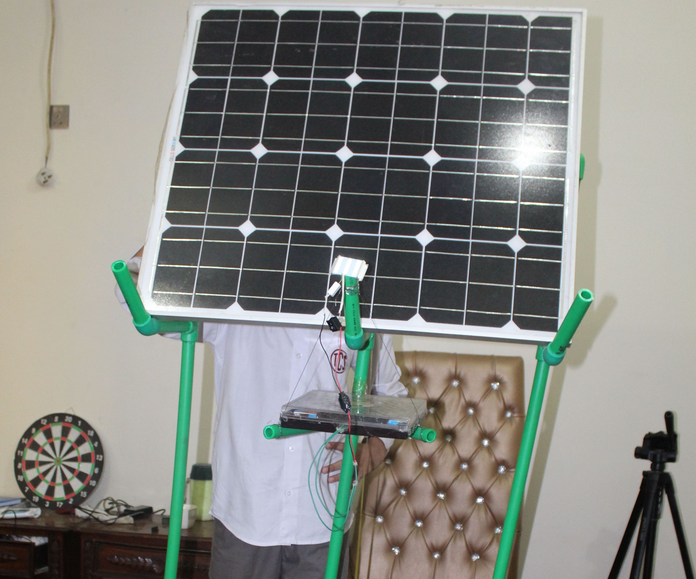 Solar Rechargeable Lamp and Solar Box