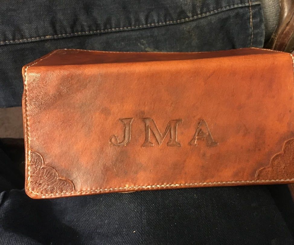 Tooled Leather Wallet