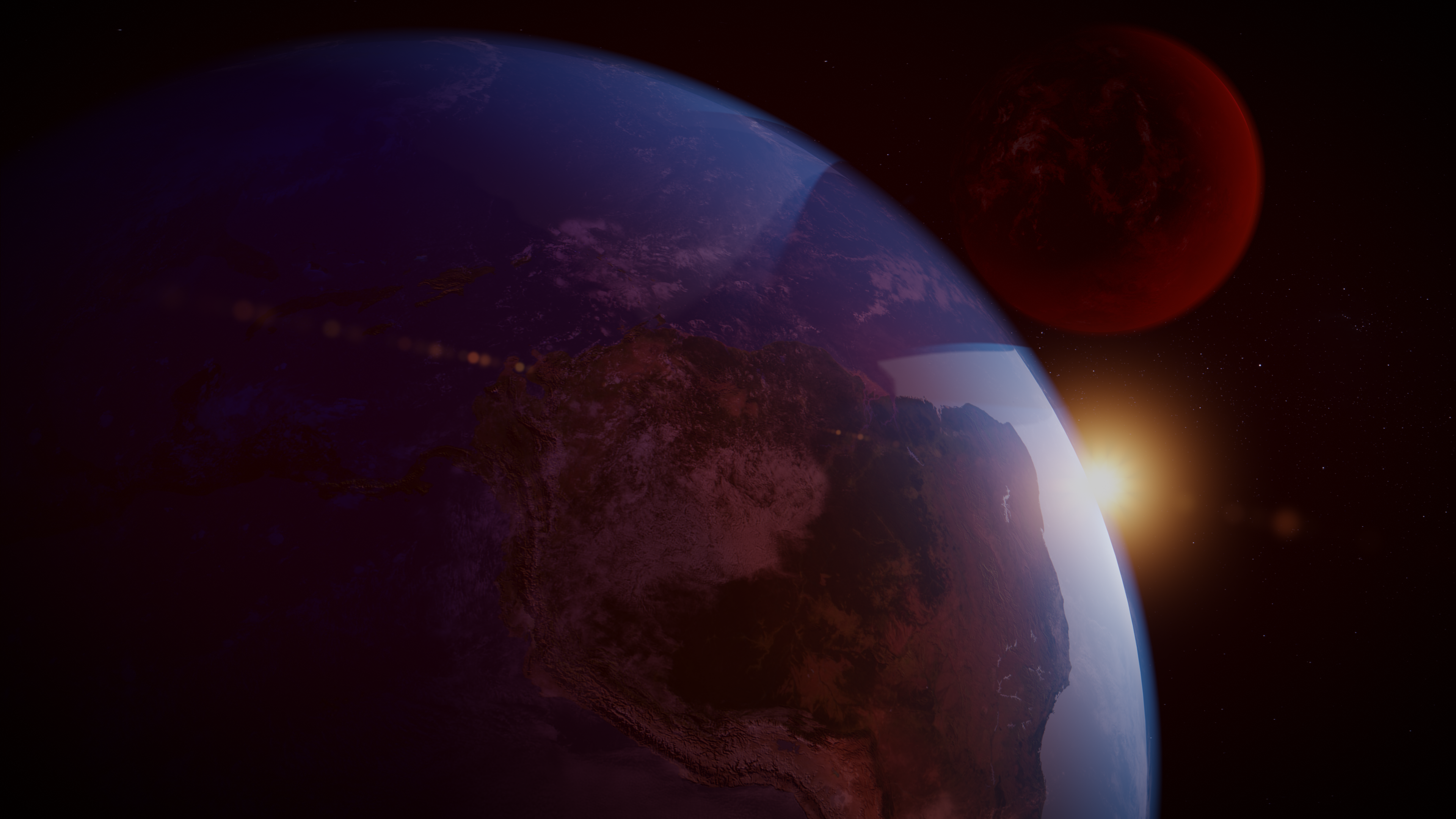 Making a Realistic Space Art