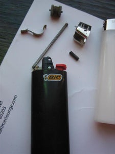 Dismantle the Rest of the Lighter.