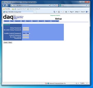 Talking to the Temperature Module From the Heater Control PC