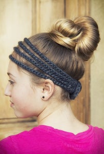 How to Do a Messy Top Bun