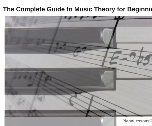 The Complete Guide to Music Theory for Beginning Piano Students