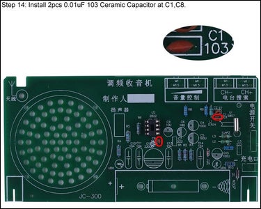 2pcs 0.01uF 103 Ceramic Capacitor