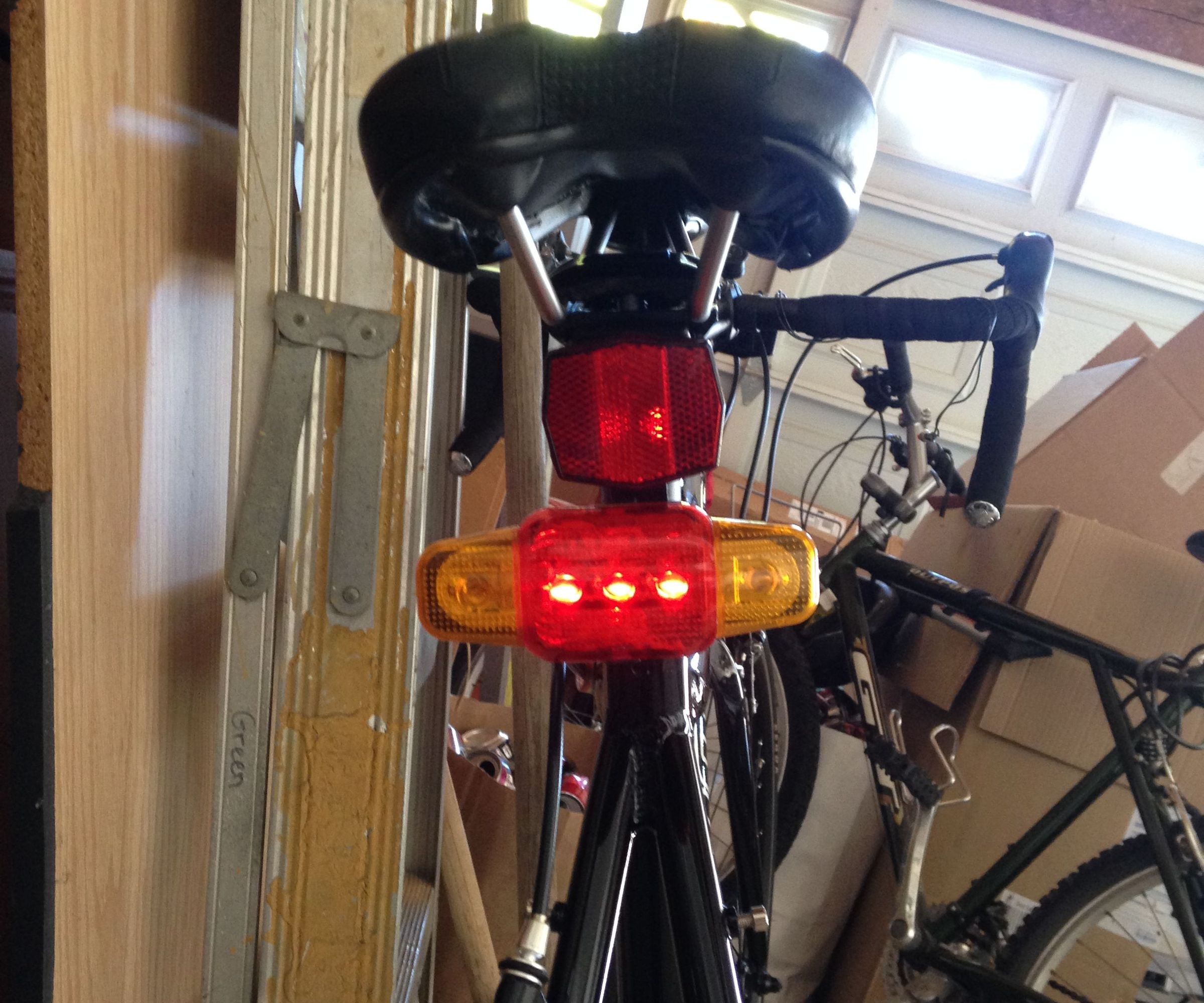 Bicycle Blinker and Brake Light