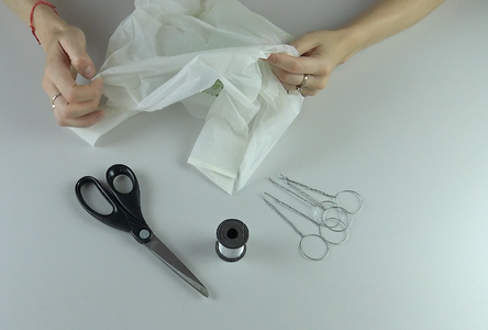 You Want to Take Your Bottle Cap and Craft Wire to Create the Circular Oval Shape for the Flower Petals.