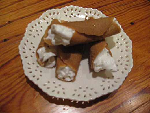 Delicious Crisp Coffee Tuiles