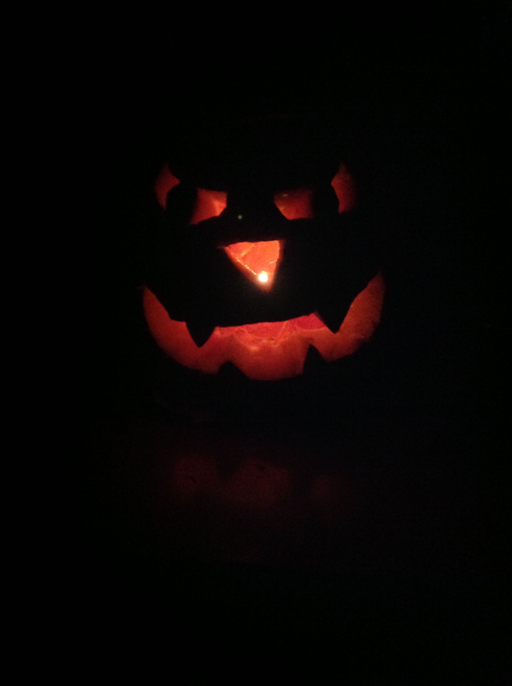 Creepy Jack-o-lantern