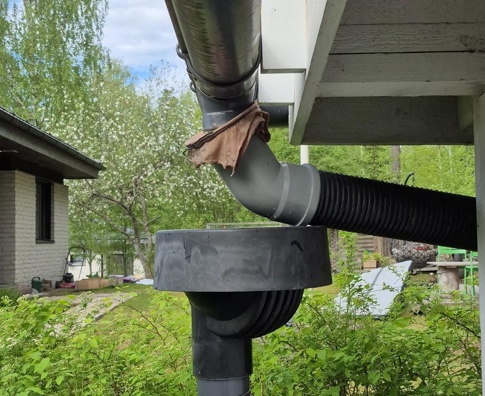 DIY Water Harvesting With Self Cleaning Filter