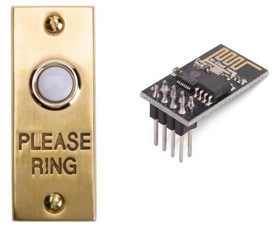 MQTT/Google Home DoorBell Using ESP-01