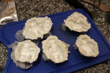 Prepare the Moulds for Pouring
