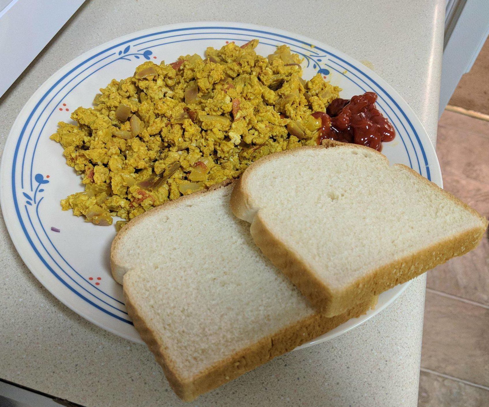 Supremely Spicy Scrambled Eggs