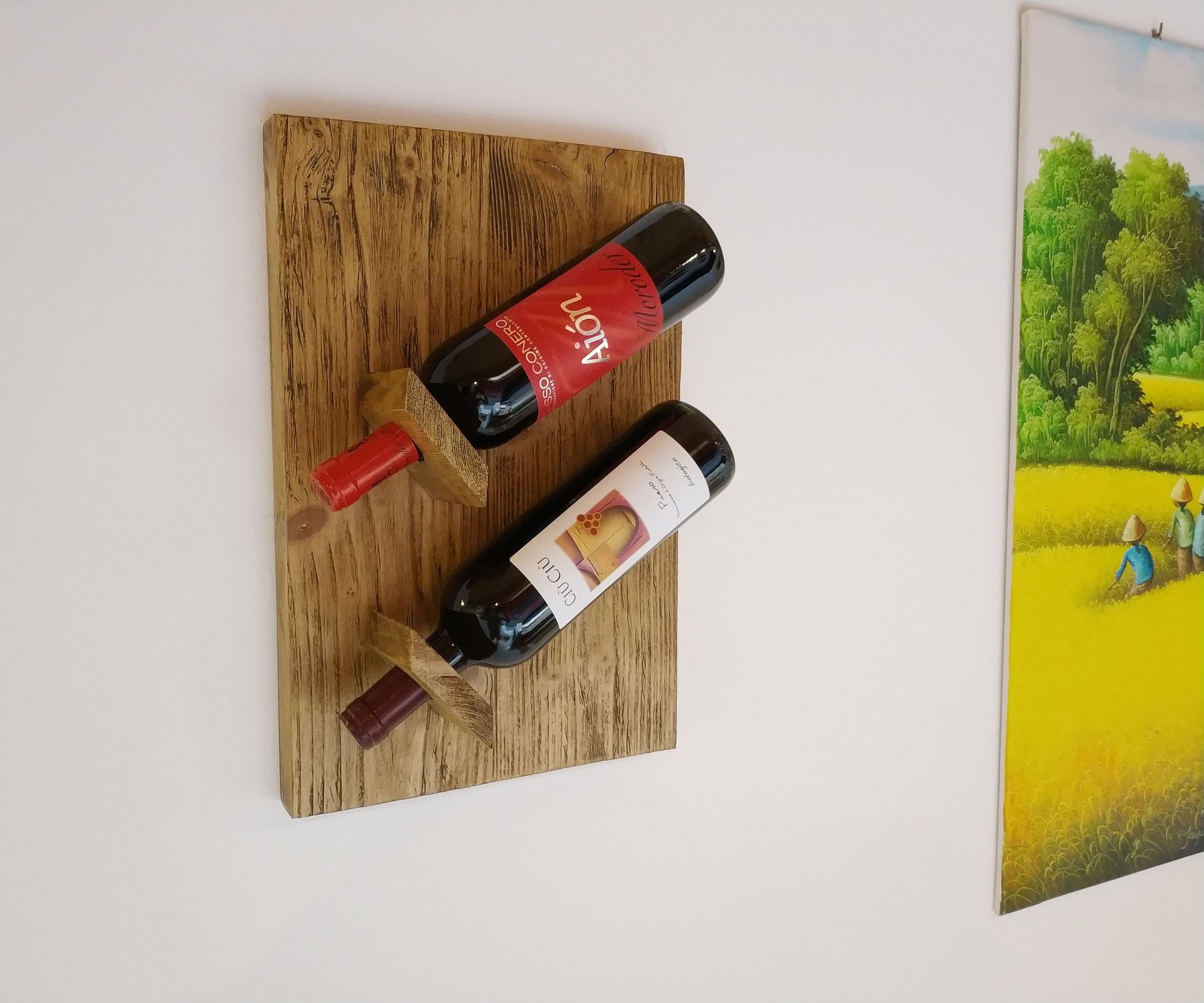 Wooden Wine Holder