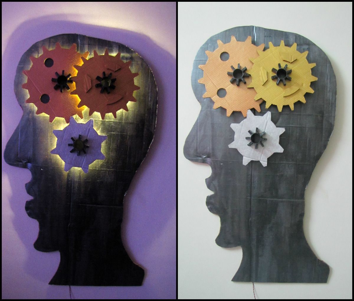 Mind Gear Lighted Wall Fixture