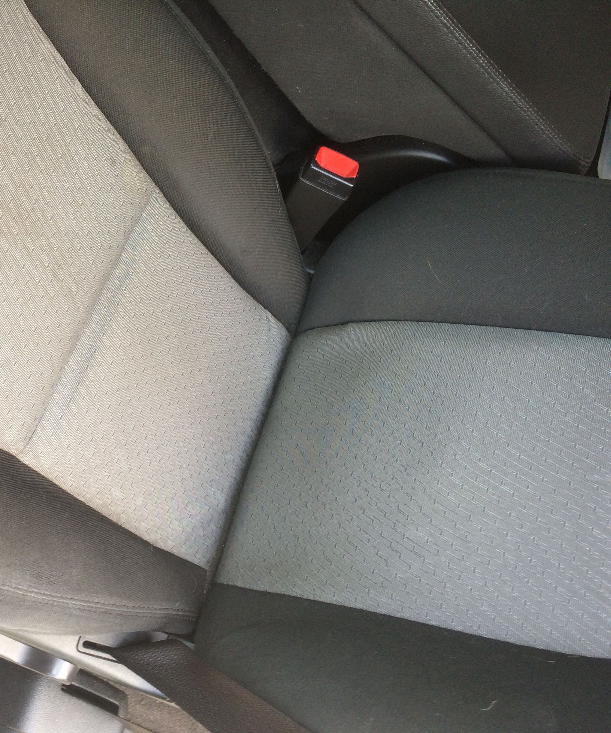Removing Vehicle Seat Stains