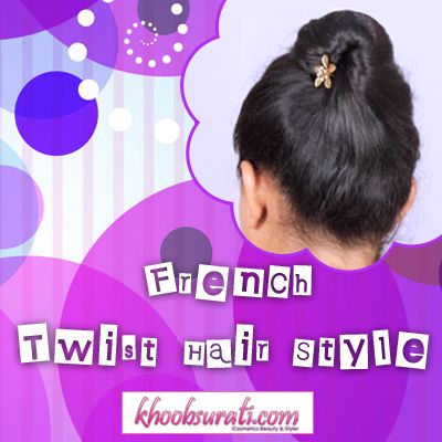 French Twist Hair Style Tutorial for Beginners!!!!