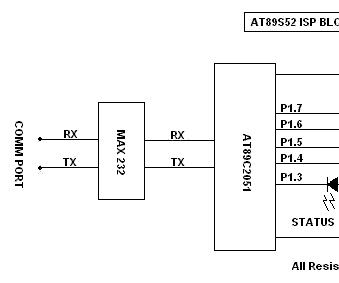 AT89S52 in System Programmer