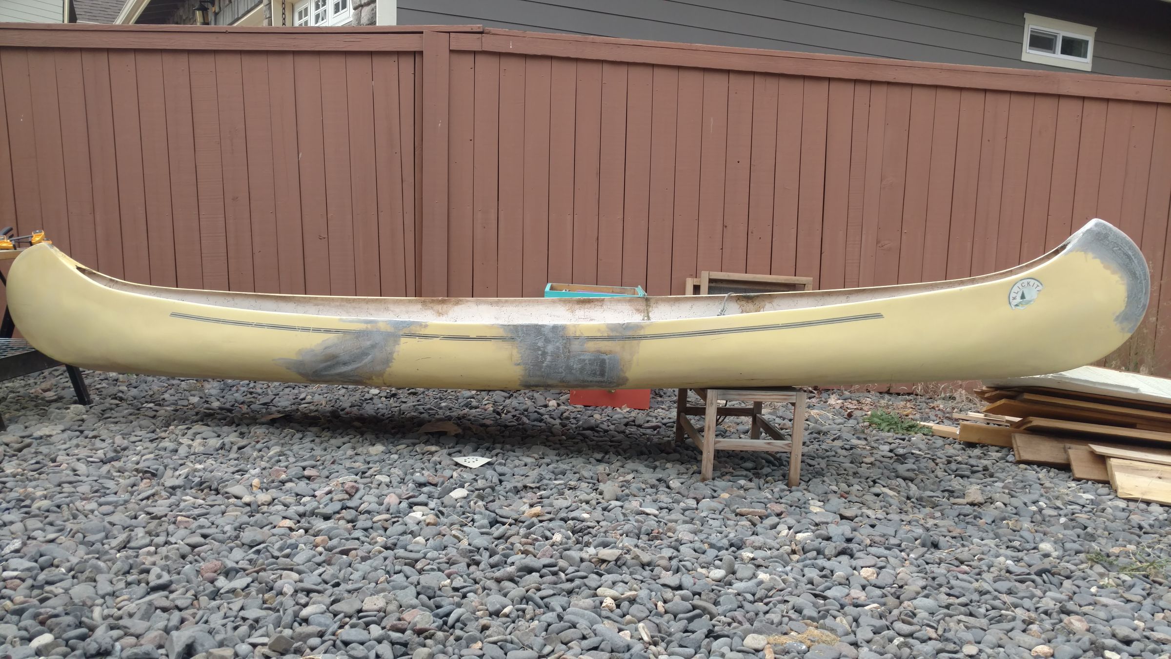 Klickitat Fiberglass Canoe Restoration 9 Steps (with Pictures