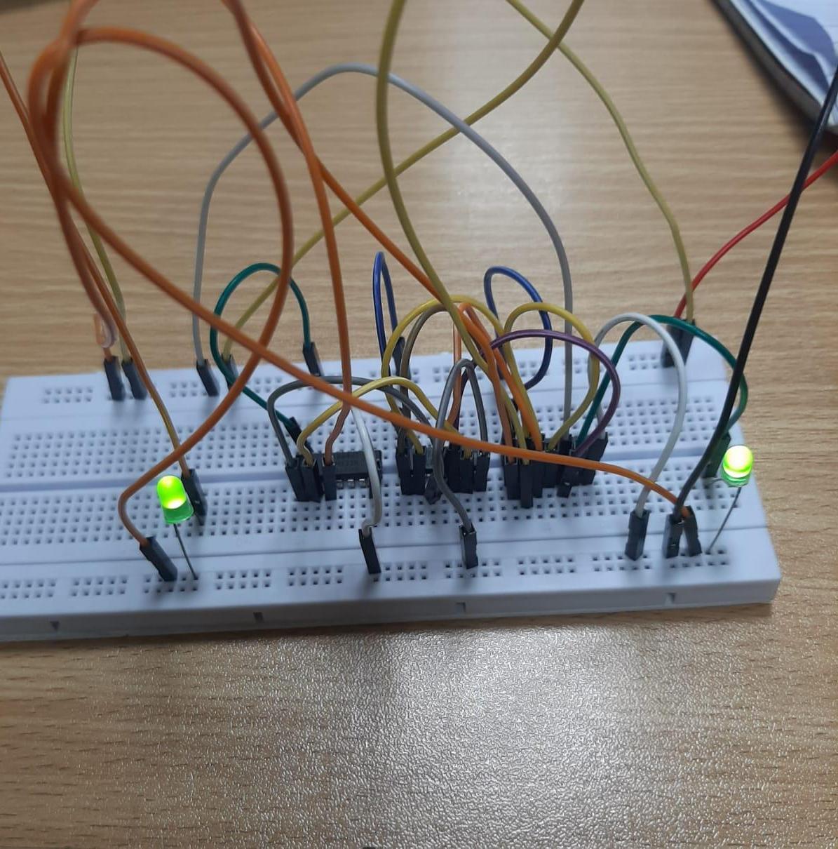 2 Bit Full Adder Using Half Adders 6 Steps Instructables 2 Bit Full Adder Using Half Adders 6 Steps Instructables