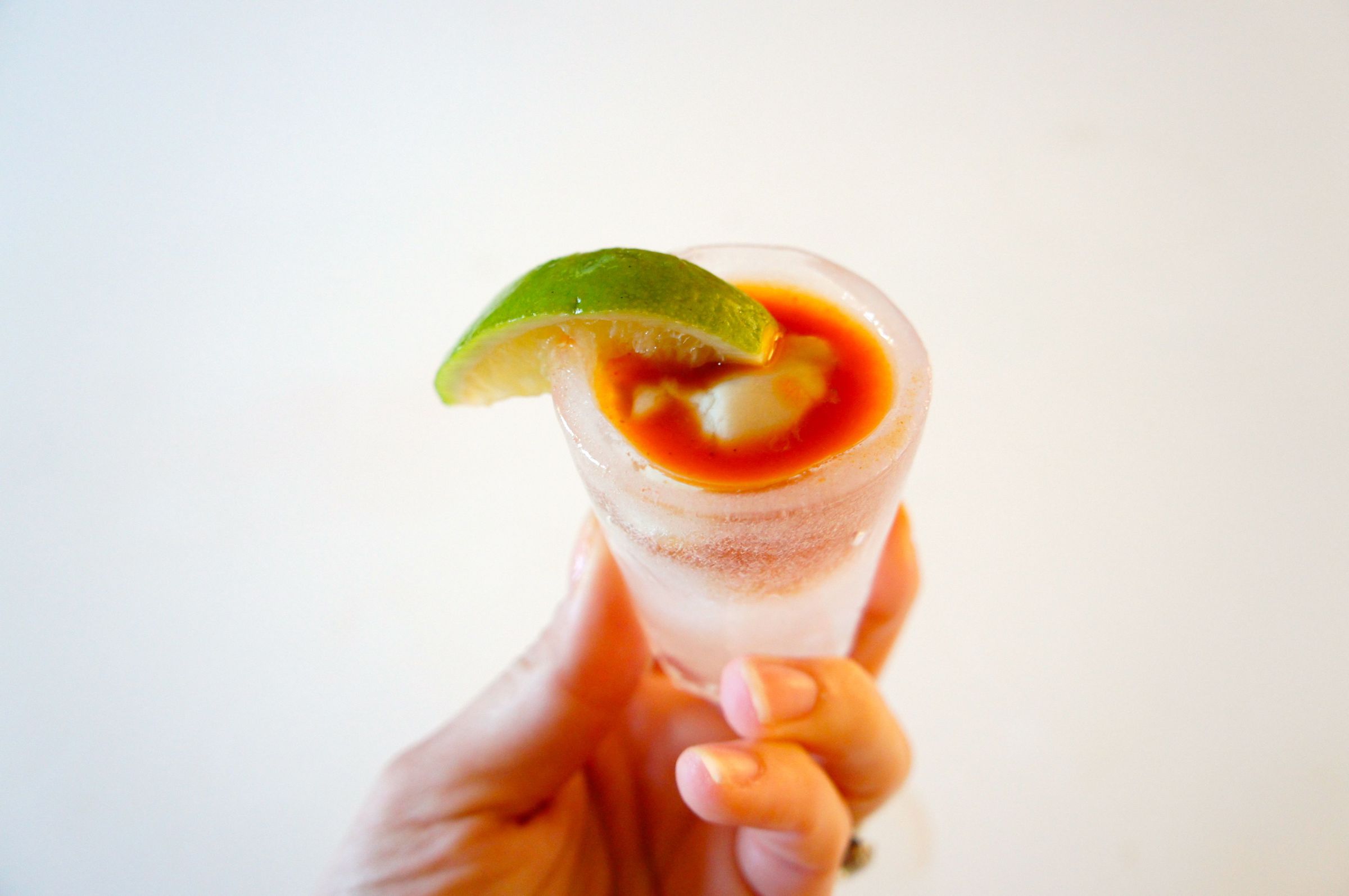 Ice Shot Glass Oyster Shooters